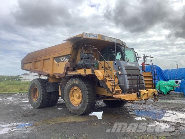 CAT 773F Belden kirma kaya kamyonu