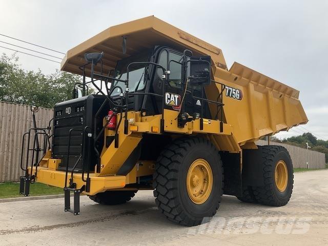 CAT 775G Belden kirma kaya kamyonu