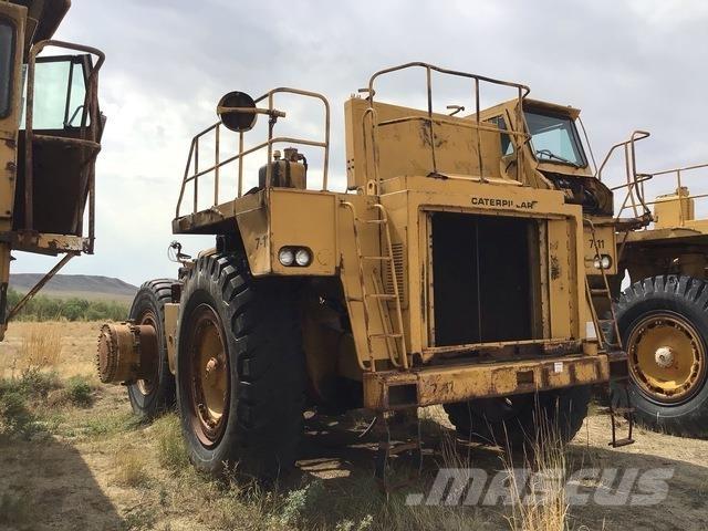 CAT 777 Belden kirma kaya kamyonu