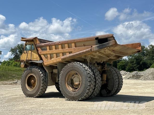 CAT 777C Belden kirma kaya kamyonu