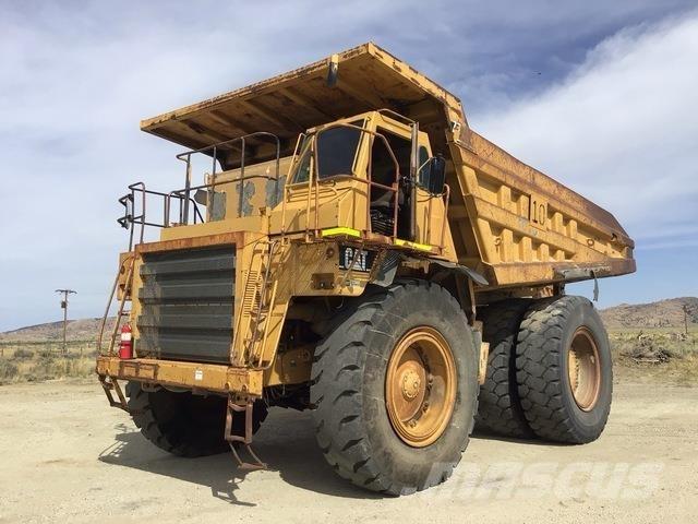 CAT 777C Belden kirma kaya kamyonu