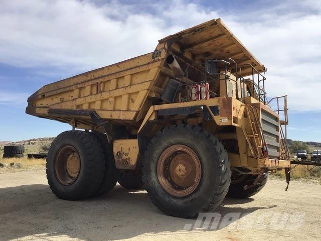 CAT 777C Belden kirma kaya kamyonu