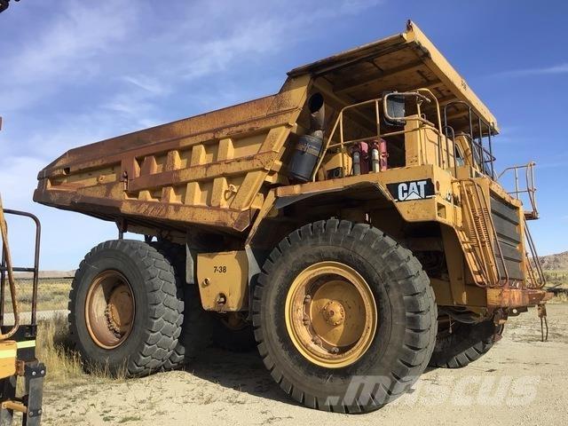 CAT 777C Belden kirma kaya kamyonu