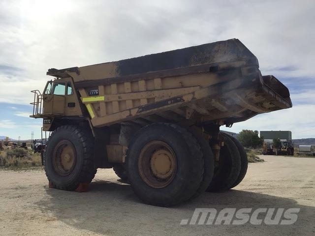 CAT 777C Belden kirma kaya kamyonu