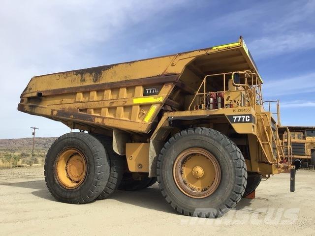 CAT 777C Belden kirma kaya kamyonu