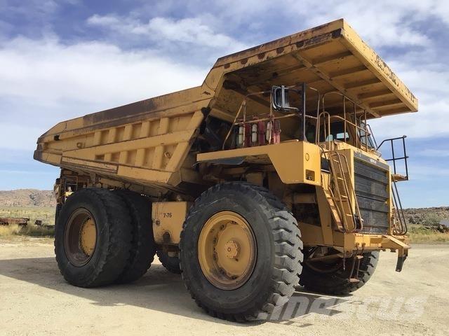 CAT 777C Belden kirma kaya kamyonu
