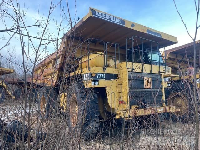 CAT 777D Belden kirma kaya kamyonu