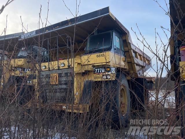 CAT 777D Belden kirma kaya kamyonu