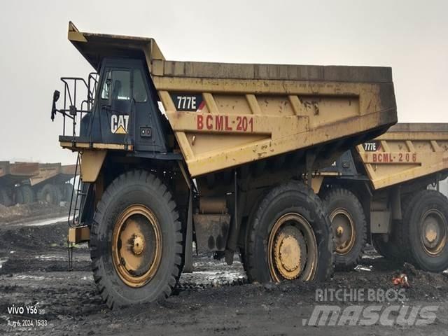 CAT 777E Belden kirma kaya kamyonu