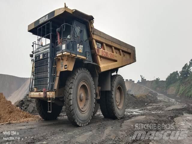 CAT 777E Belden kirma kaya kamyonu