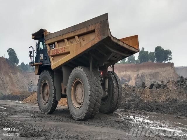 CAT 777E Belden kirma kaya kamyonu