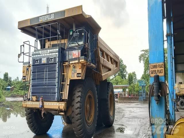 CAT 777E Belden kirma kaya kamyonu