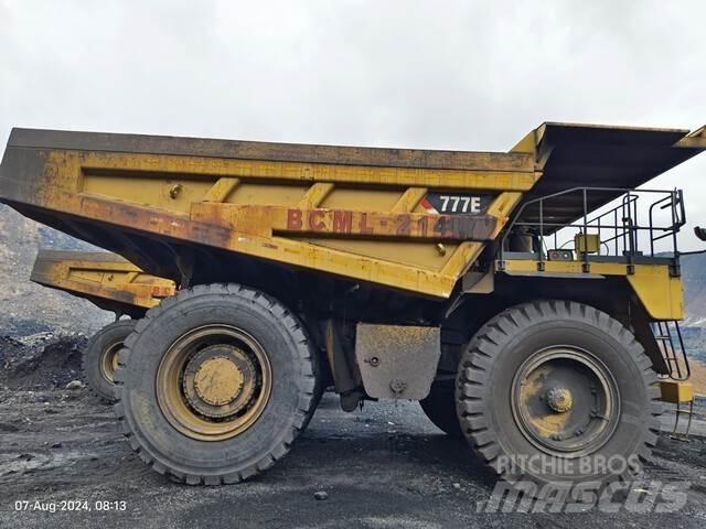 CAT 777E Belden kirma kaya kamyonu
