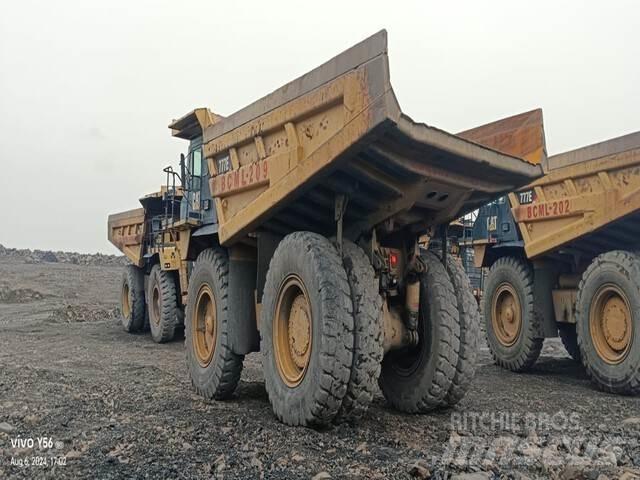 CAT 777E Belden kirma kaya kamyonu