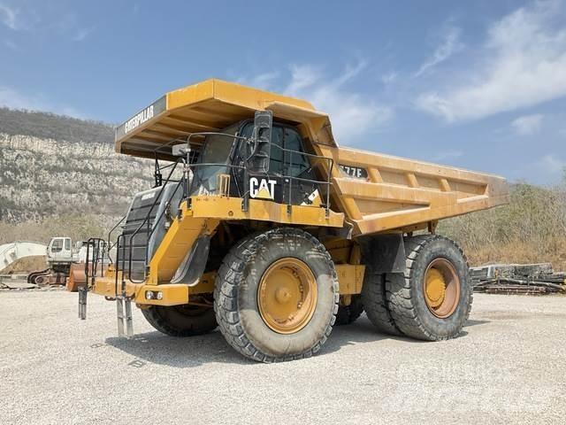 CAT 777F Belden kirma kaya kamyonu