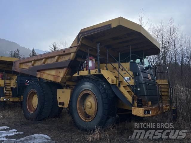 CAT 777F Belden kirma kaya kamyonu