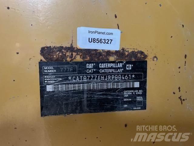 CAT 777F Belden kirma kaya kamyonu