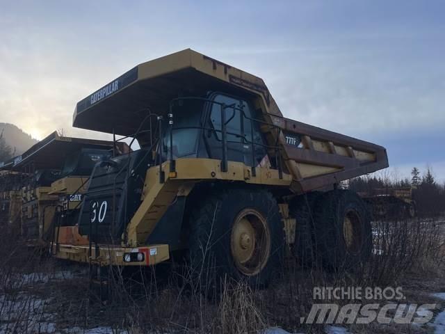 CAT 777F Belden kirma kaya kamyonu