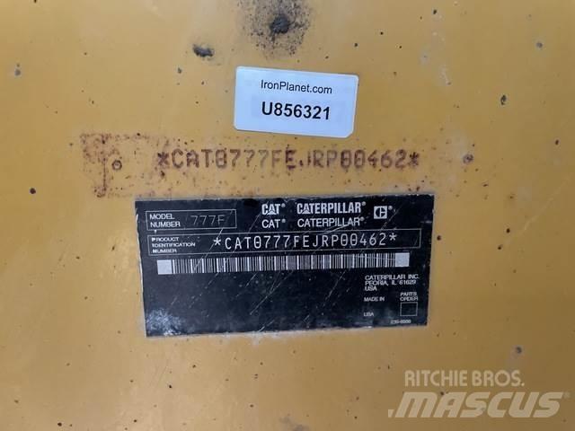 CAT 777F Belden kirma kaya kamyonu