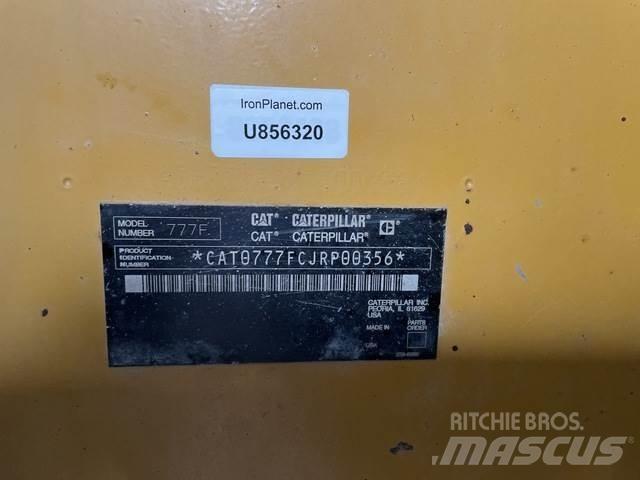 CAT 777F Belden kirma kaya kamyonu