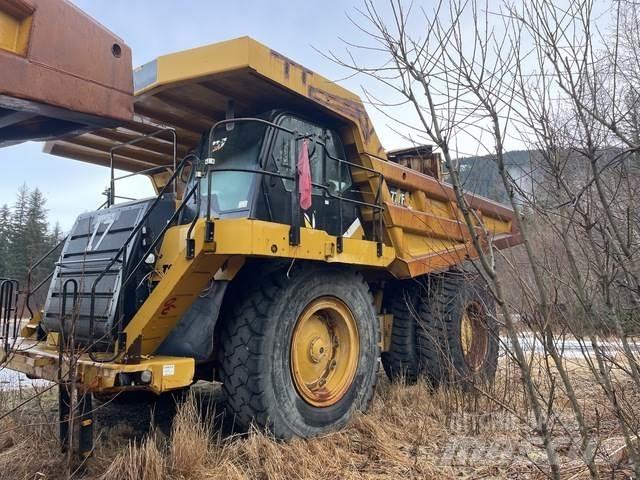 CAT 777F Belden kirma kaya kamyonu