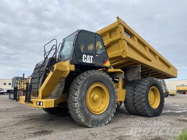 CAT 777F Belden kirma kaya kamyonu