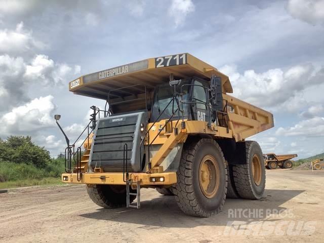 CAT 777F Belden kirma kaya kamyonu