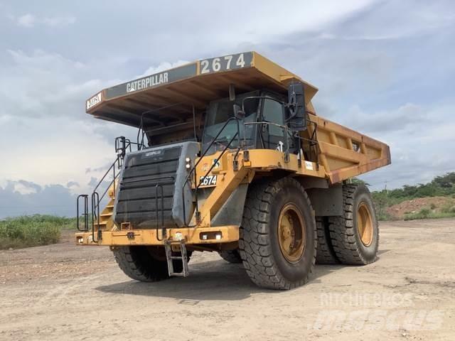 CAT 777F Belden kirma kaya kamyonu