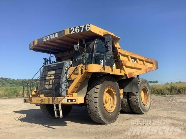 CAT 777F Belden kirma kaya kamyonu