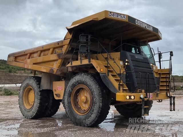 CAT 777F Belden kirma kaya kamyonu