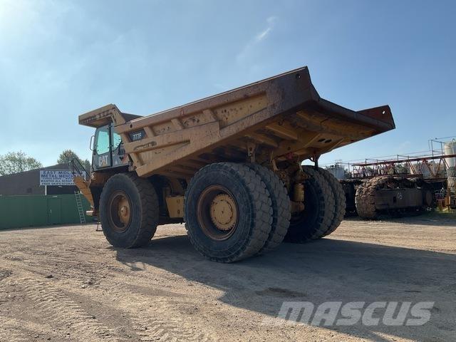CAT 777F Belden kirma kaya kamyonu