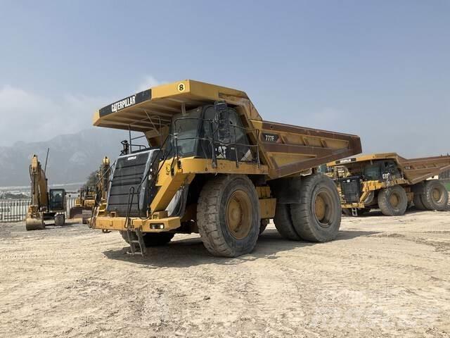 CAT 777F Belden kirma kaya kamyonu