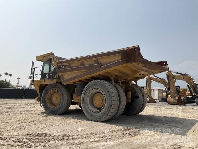 CAT 777F Belden kirma kaya kamyonu
