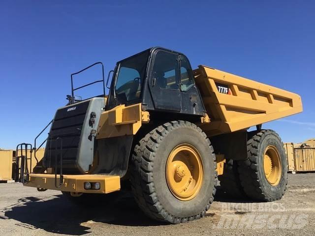 CAT 777F Belden kirma kaya kamyonu