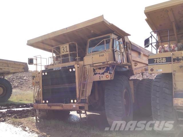 CAT 785 Belden kirma kaya kamyonu