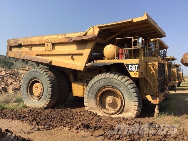 CAT 785 Belden kirma kaya kamyonu
