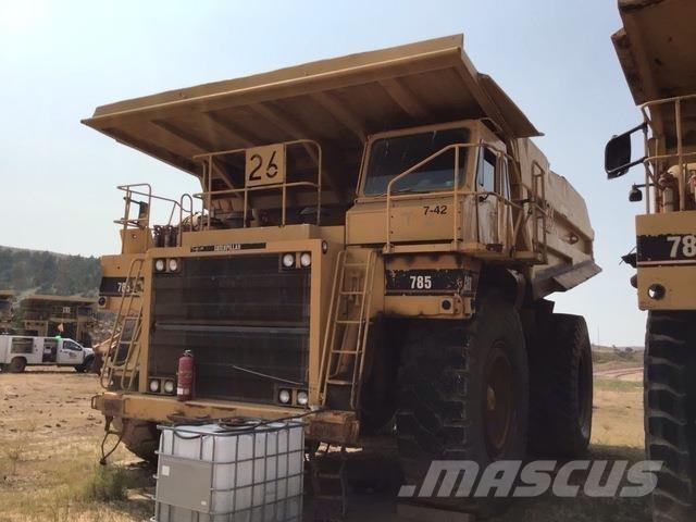 CAT 785 Belden kirma kaya kamyonu