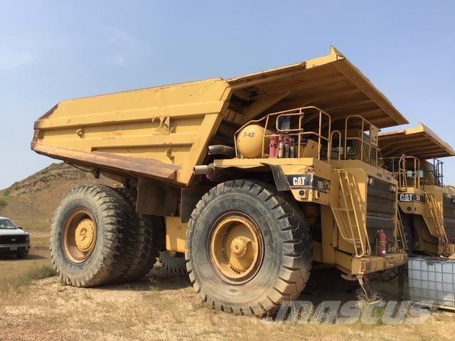 CAT 785 Belden kirma kaya kamyonu