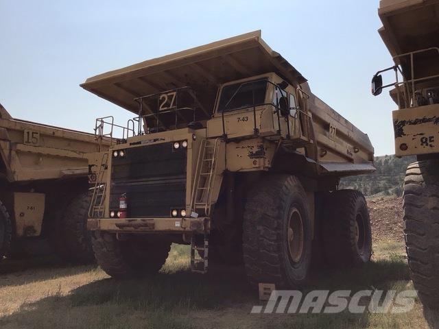 CAT 785 Belden kirma kaya kamyonu