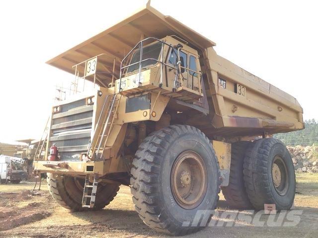 CAT 785 Belden kirma kaya kamyonu