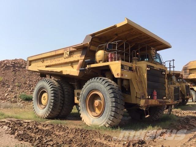 CAT 785B Belden kirma kaya kamyonu