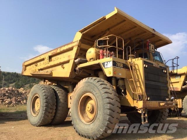 CAT 785B Belden kirma kaya kamyonu
