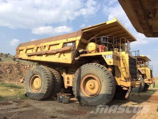 CAT 785B Belden kirma kaya kamyonu