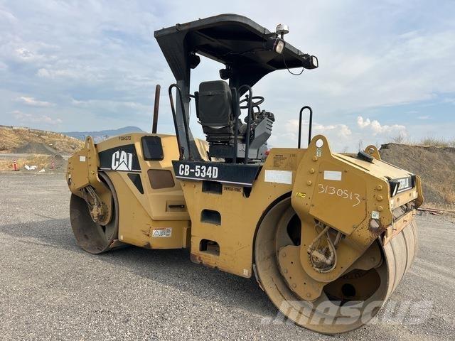 CAT CB-534D Çift tamburlu silindirler
