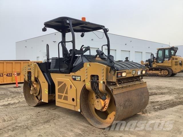 CAT CB10 Çift tamburlu silindirler