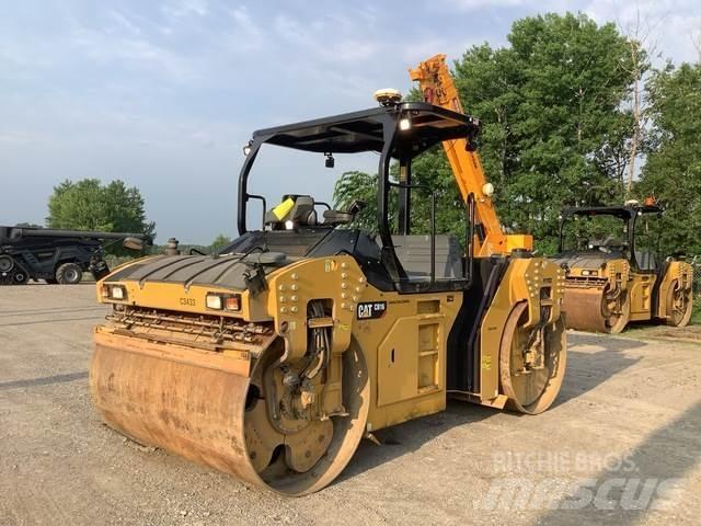 CAT CB16 Çift tamburlu silindirler