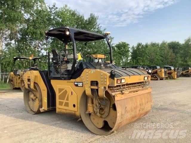 CAT CB16 Çift tamburlu silindirler