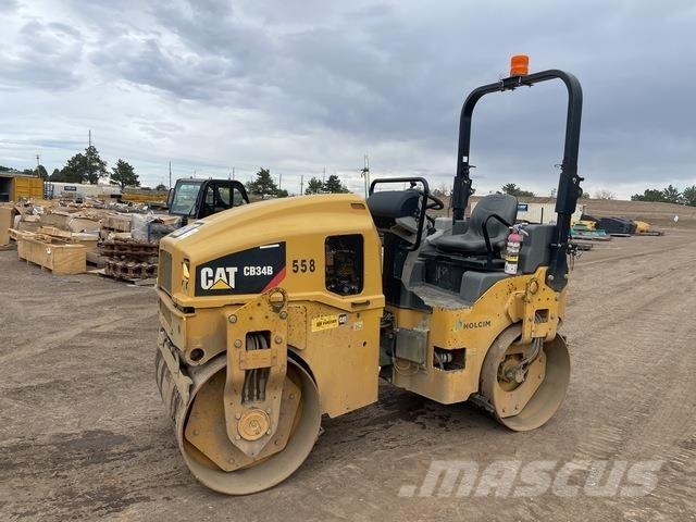 CAT CB34B Çift tamburlu silindirler