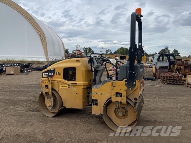 CAT CB34B Çift tamburlu silindirler