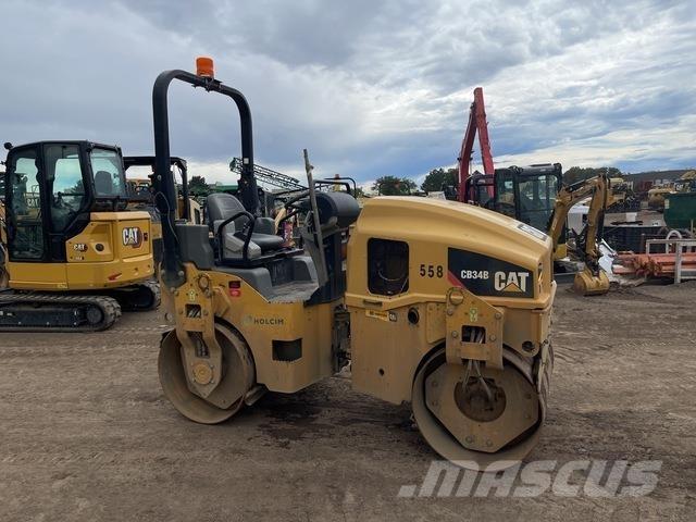 CAT CB34B Çift tamburlu silindirler